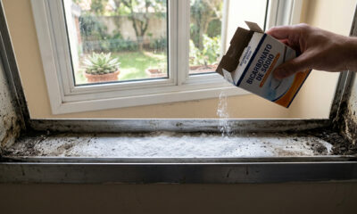 Jogar bicarbonato de sódio nos trilhos das janelas: para que serve e por que os especialistas em limpeza o recomendam
