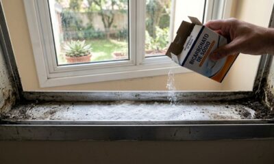 Jogar bicarbonato de sódio nos trilhos das janelas: para que serve e por que os especialistas em limpeza o recomendam