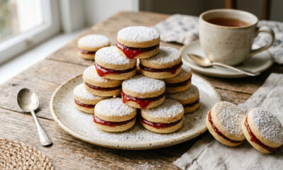 Misture margarina, gemas, farinha e amido de milho e faça um biscoito casadinho leve e delicioso