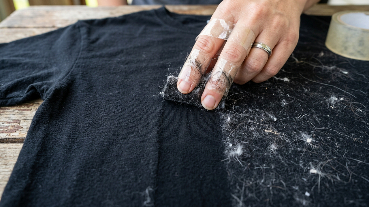 Como tirar fiapos da roupa depois da lavagem com truques simples que ajudam de verdade