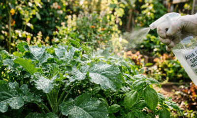 Borrifar água com sabão nas folhas das plantas: para que serve e quando fazer