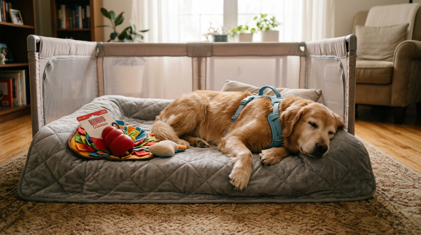 Cachorro ferido não consegue mais caminhar até o parque e dona leva o parque até ele