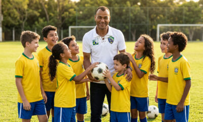 Cafu: "Acredito sinceramente que o esporte, principalmente nas mãos dos jovens, tem o poder de mudar o mundo."