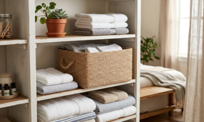 2 ideias com caixas de papelão e recicláveis que ajudam a organizar a casa com charme