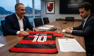 Flamengo tentou contratar Neymar durante passagem pelo PSG