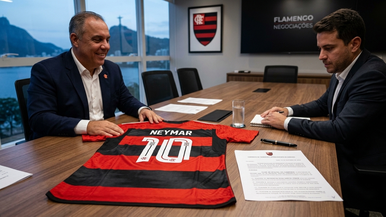 Flamengo tentou contratar Neymar durante passagem pelo PSG