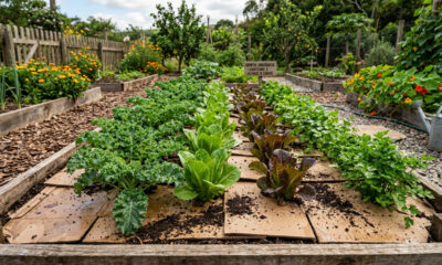 Não jogue fora caixas de papelão: o truque simples que pode poupar tempo na horta
