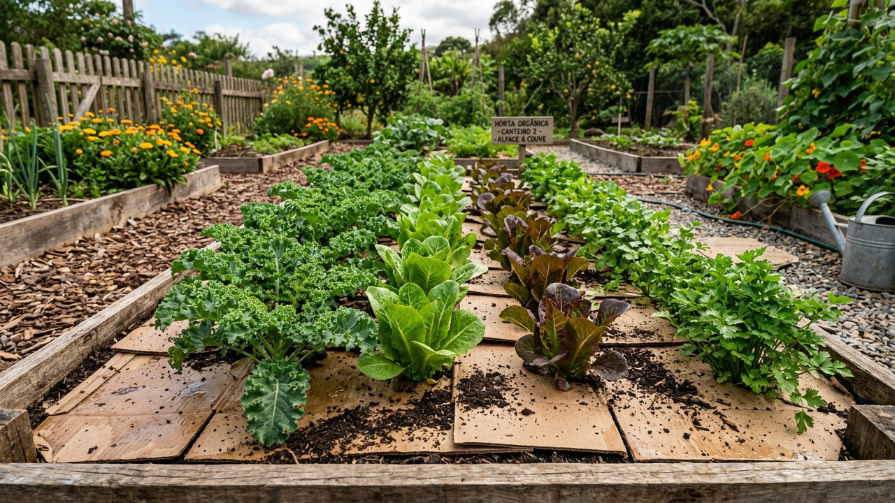 Não jogue fora caixas de papelão: o truque simples que pode poupar tempo na horta