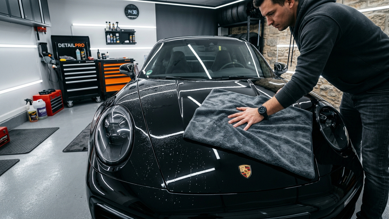Esse método simples de secagem automotiva reduz tempo e protege a pintura