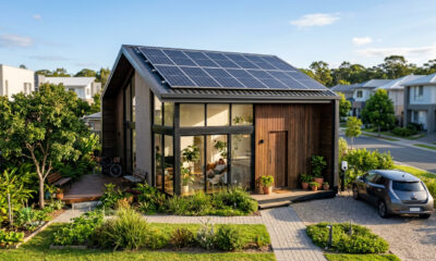 A casa pequena que foi projetada para gastar quase nada de energia e surpreende no resultado