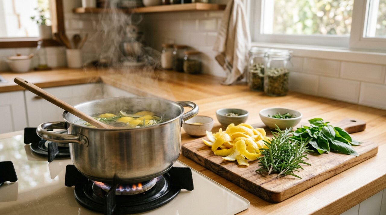 Ferver alecrim, manjericão e casca de limão: para que serve e por que é recomendado