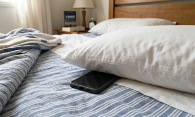 Celular debaixo do travesseiro parece inofensivo, mas pode atrapalhar seu sono mais do que você imagina