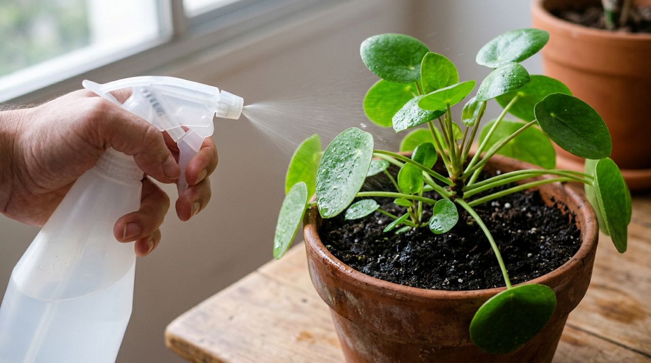 Como aplicar bicarbonato no vaso de plantas para evitar fungos e prolongar a atmosfera natural