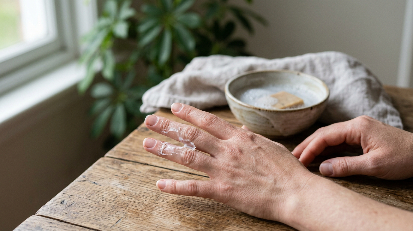 Adeus dedos grudados: o jeito seguro de remover supercola da pele com calma e sem força