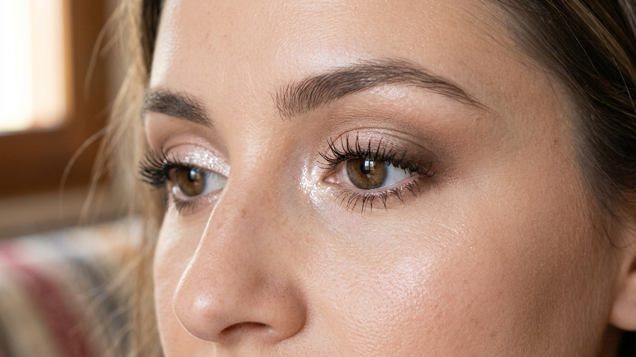 O truque da sombra clara no canto do olho que levanta o olhar e apaga o cansaço na hora