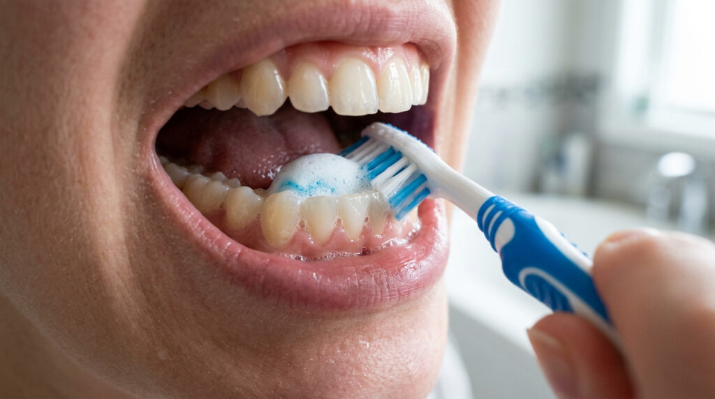 Dra. Janira Sánchez, dentista: “Enxaguar a boca com água depois de escovar os dentes é como jogar todos os benefícios e ingredientes ativos da pasta de dente pelo ralo.”