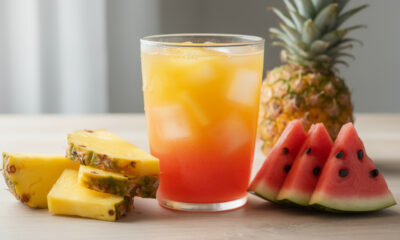 Misture essas duas frutas e crie uma combinação que ajuda a desinchar naturalmente