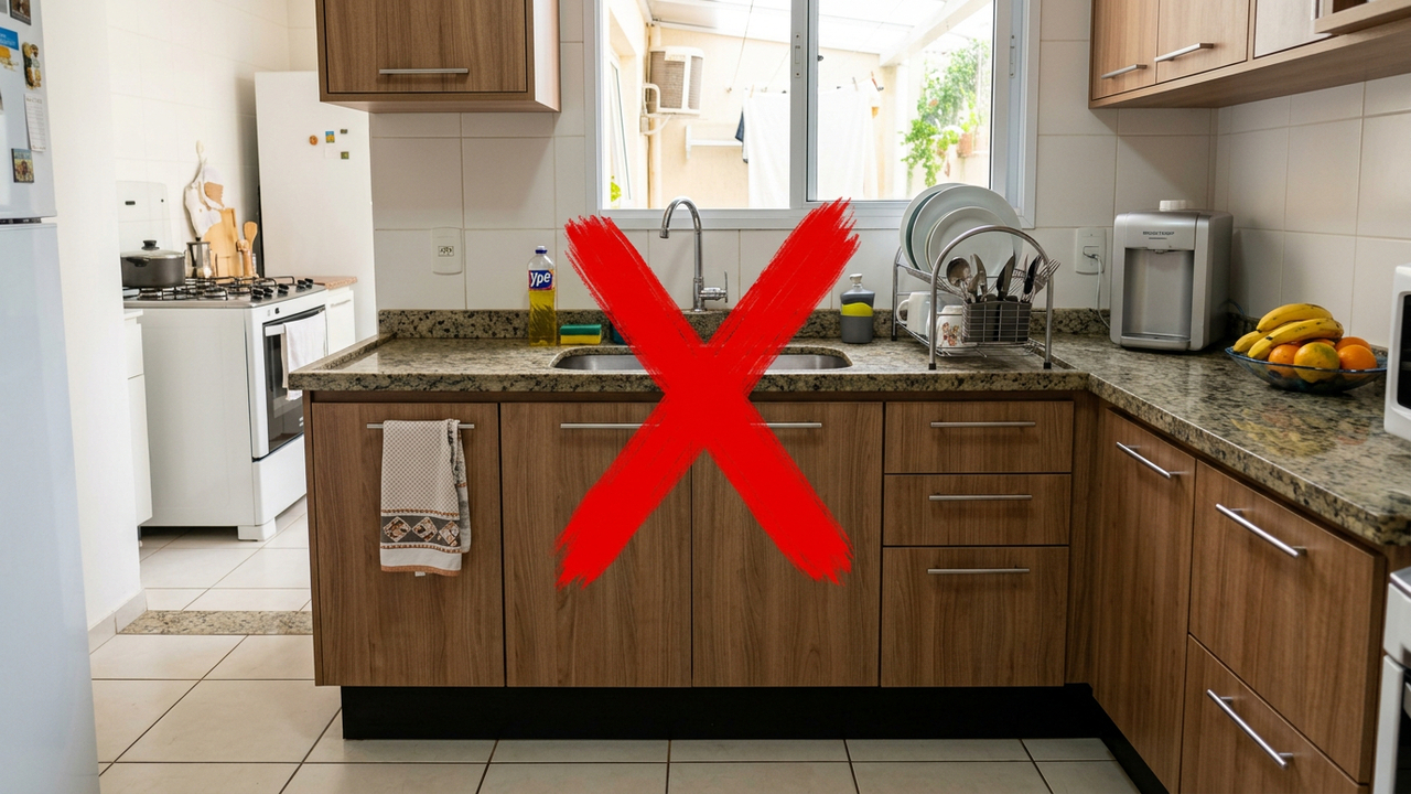 Adeus aos armários de MDF para debaixo da bancada: a nova tendência que não incha com água nem cria mofo