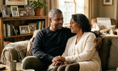 Denzel Washington sobre o segredo de 42 anos de casamento: "Eu faço o que me mandam e fico de boca fechada".