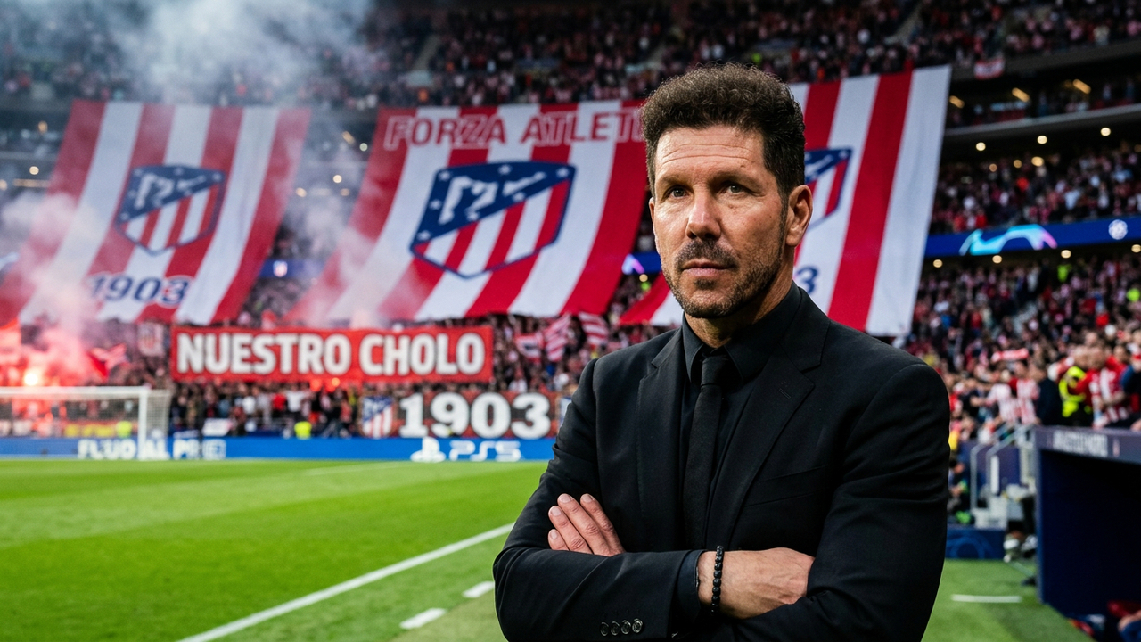 Diego Simeone pode deixar o Atlético de Madrid, e gigante italiano avalia sua contratação