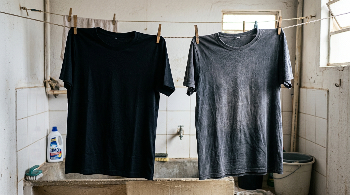 Como lavar roupa preta sem desbotar, truques simples que funcionam já na primeira lavagem