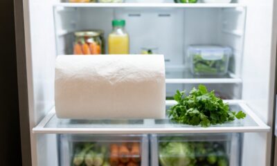 Adeus ervas murchas na geladeira: o método com papel-toalha que ajuda a conservar por muito mais tempo