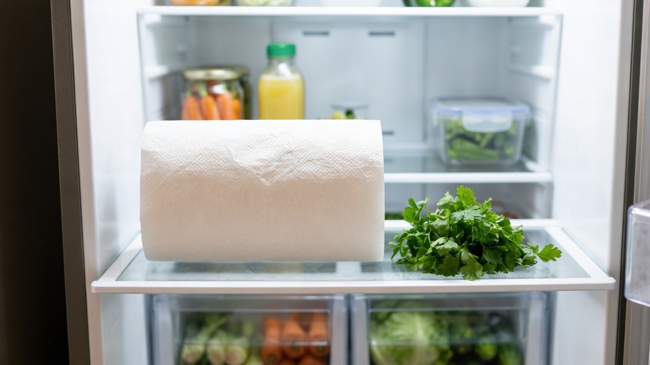 Adeus ervas murchas na geladeira: o método com papel-toalha que ajuda a conservar por muito mais tempo