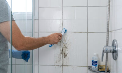 Experimente borrifar 'essa água' no mofo do azulejo do banheiro"… remove a sujeira com mais eficácia do que água sanitária