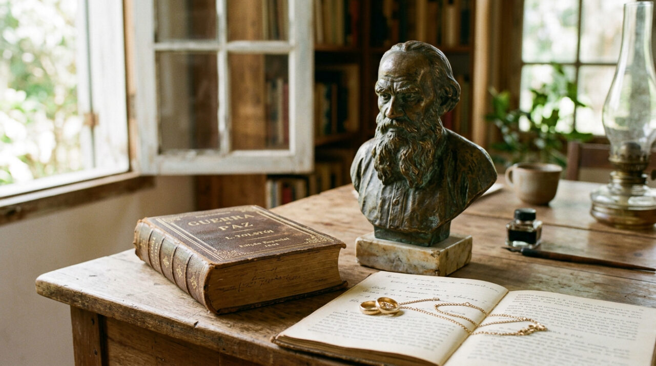 Frase de Liev Tolstói: “O que importa para um casamento feliz não é tanto a compatibilidade entre os cônjuges, mas sim como eles lidam com a incompatibilidade.”