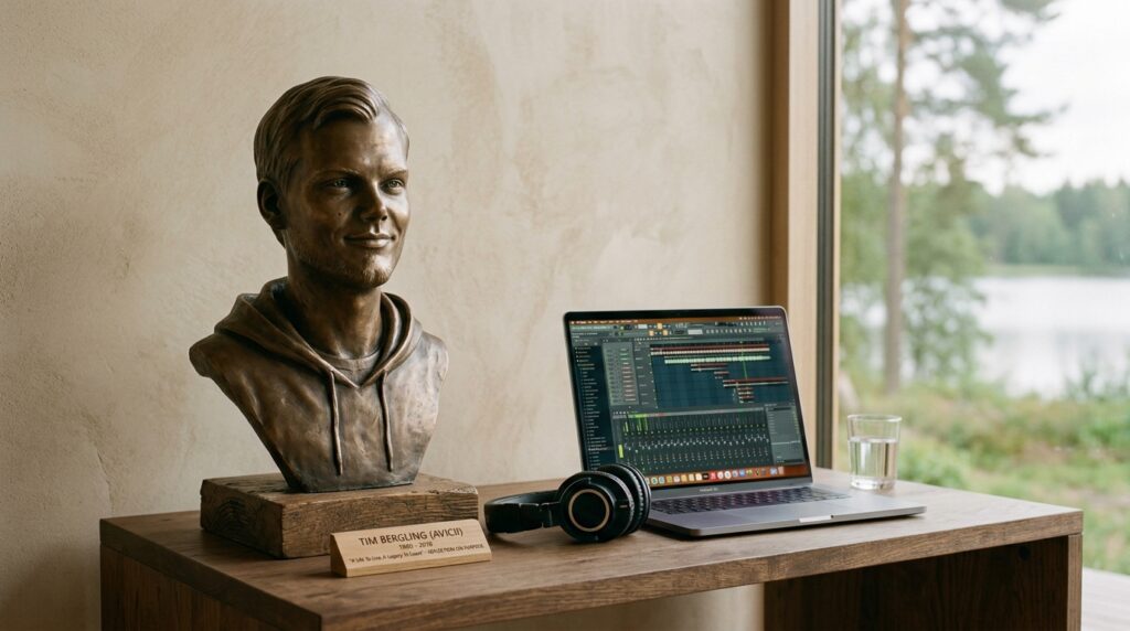 Frase de Avicii sobre a vida: "um dia você deixará este mundo para trás, então viva uma vida que você se lembrará"