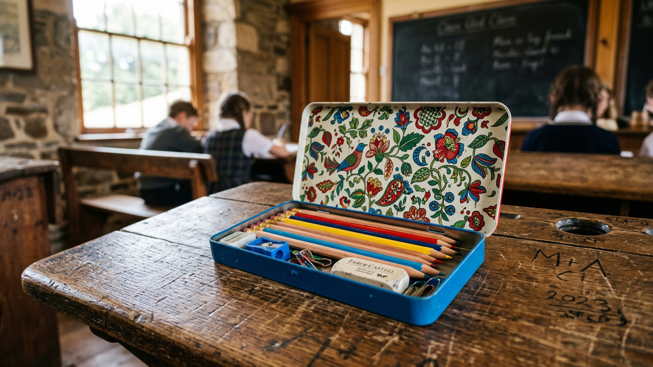 Objetos da escola que marcaram época e ainda fazem muita gente lembrar da infância com carinho