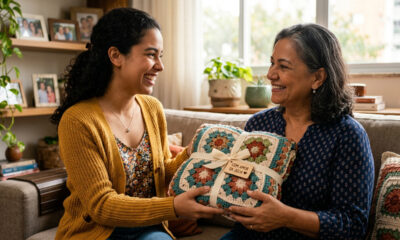 5 ideias criativas de lembrancinhas de crochê para o Dia das Mães que vão encantar a todos