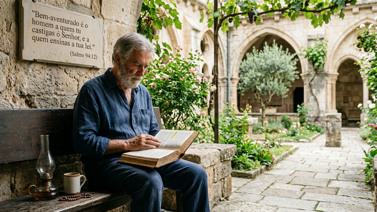 Salmos 94:12: “Bem-aventurado é o homem a quem tu castigas ó Senhor e a quem ensinas a tua lei”