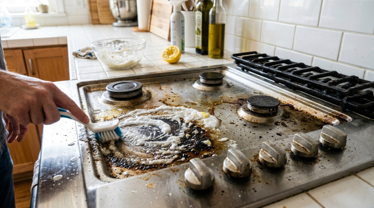 Limpar o fogão com limão e bicarbonato: por que esse método caseiro chama tanta atenção