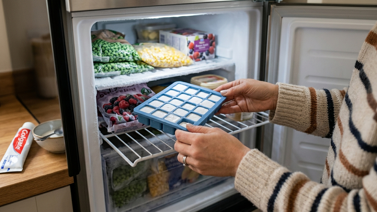 Congelar pasta de dente parece estranho, mas esse truque simples pode facilitar a limpeza da casa e da cozinha