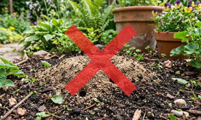 Diga adeus aos formigueiros no jardim: as 4 melhores maneiras de eliminá-los, de forma fácil e rápida.