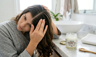Adeus descamação: como usar óleo de coco para caspa sem deixar a raiz ainda mais oleosa