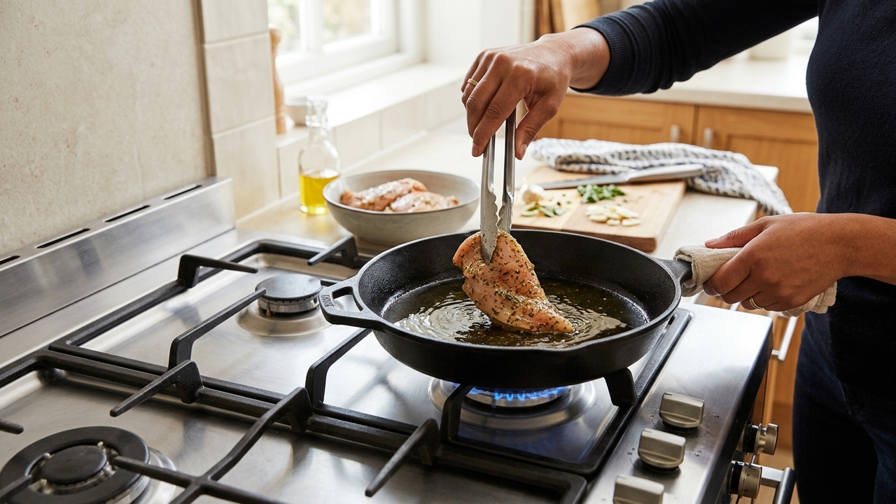 Como evitar respingos de óleo ao fritar com uma dica simples de cozinha que quase ninguém conhece
