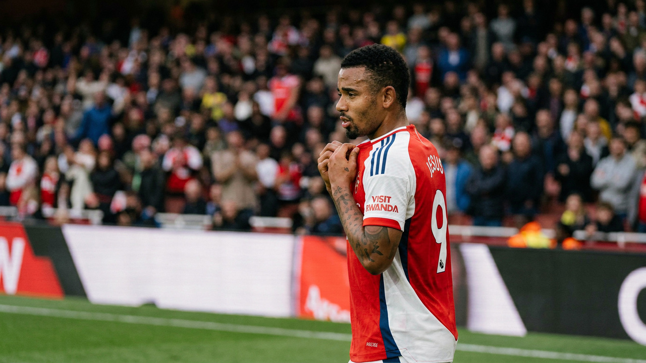 Gabriel Jesus pode deixar o Arsenal e já atrai interesse de gigantes italianos