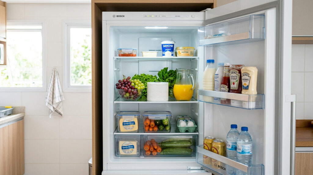 Coloque um rolo de papel higiênico na geladeira: um truque de dona de casa japonesa que não só absorve a umidade, como também traz outros benefícios