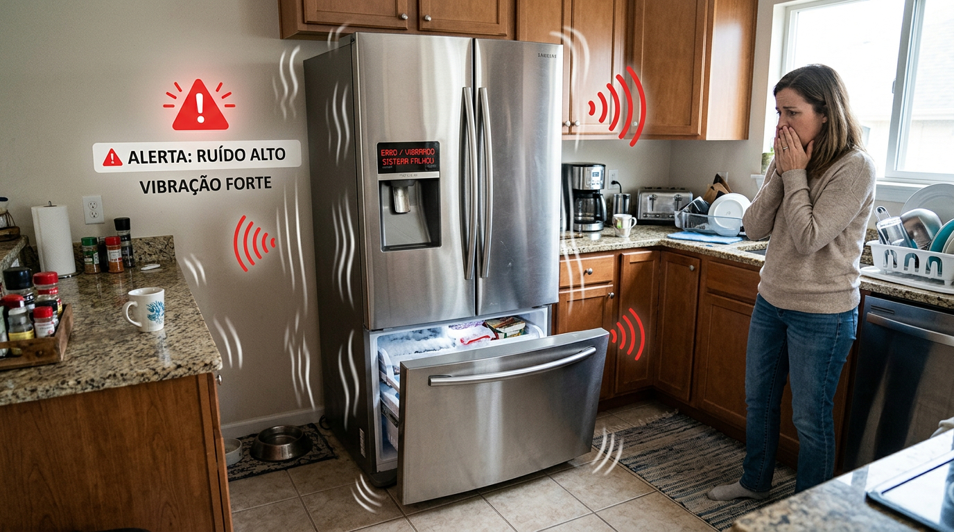 Nem todo zumbido é defeito: como identificar quando a geladeira está trabalhando demais