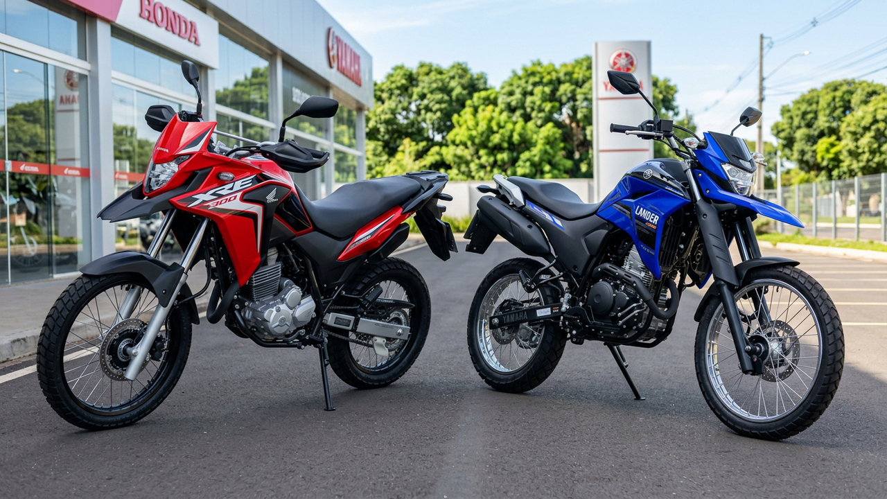 Honda Sahara 300 e Yamaha Lander 250 disputam espaço entre as trails mais econômicas