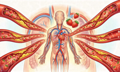 Coma esta fruta vermelha que limpa suas artérias e protege o coração de verdade com efeitos que vão além do básico