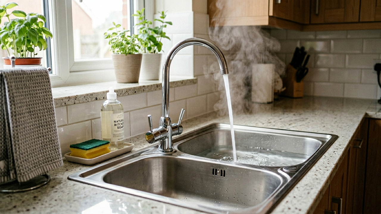 Jogar água fervente na pia e no vaso sanitário parece inofensivo, mas pode sair caro