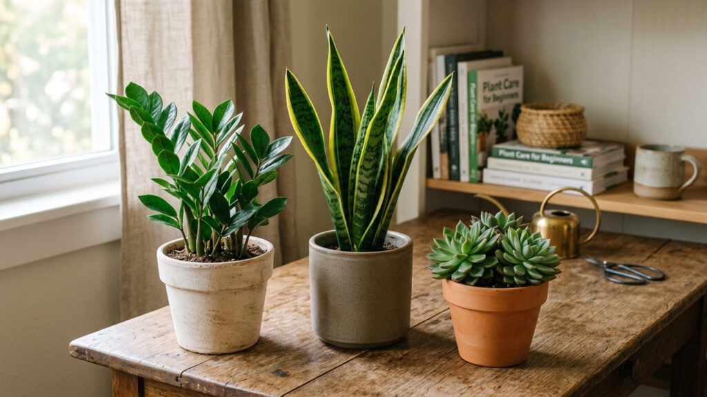5 plantas de interior resistentes que sobrevivem aos esquecidos e deixam a casa mais verde