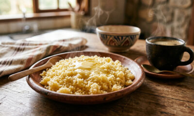 Hidrate o cuscuz da forma correta e prepare um cuscuz nordestino soltinho que serve até 5 pessoas