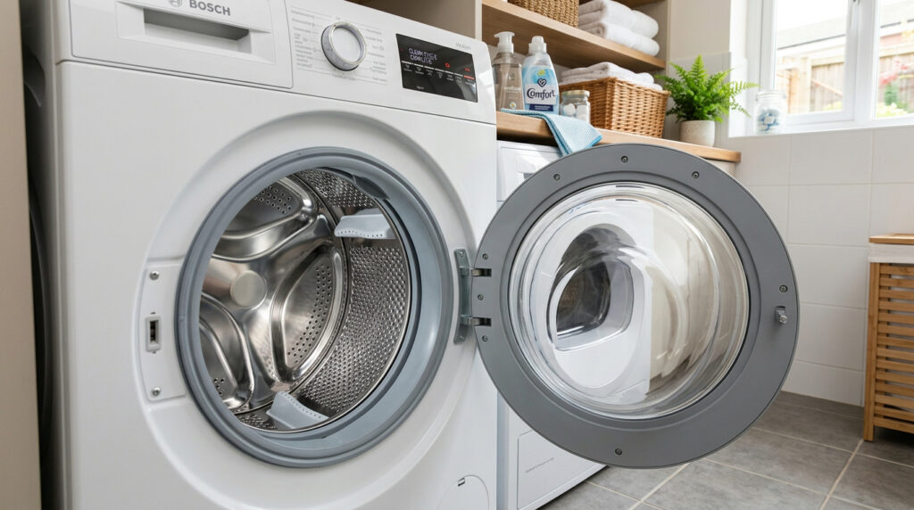 Colocar uma xícara de água sanitária na máquina de lavar: para que serve e por que recomendam