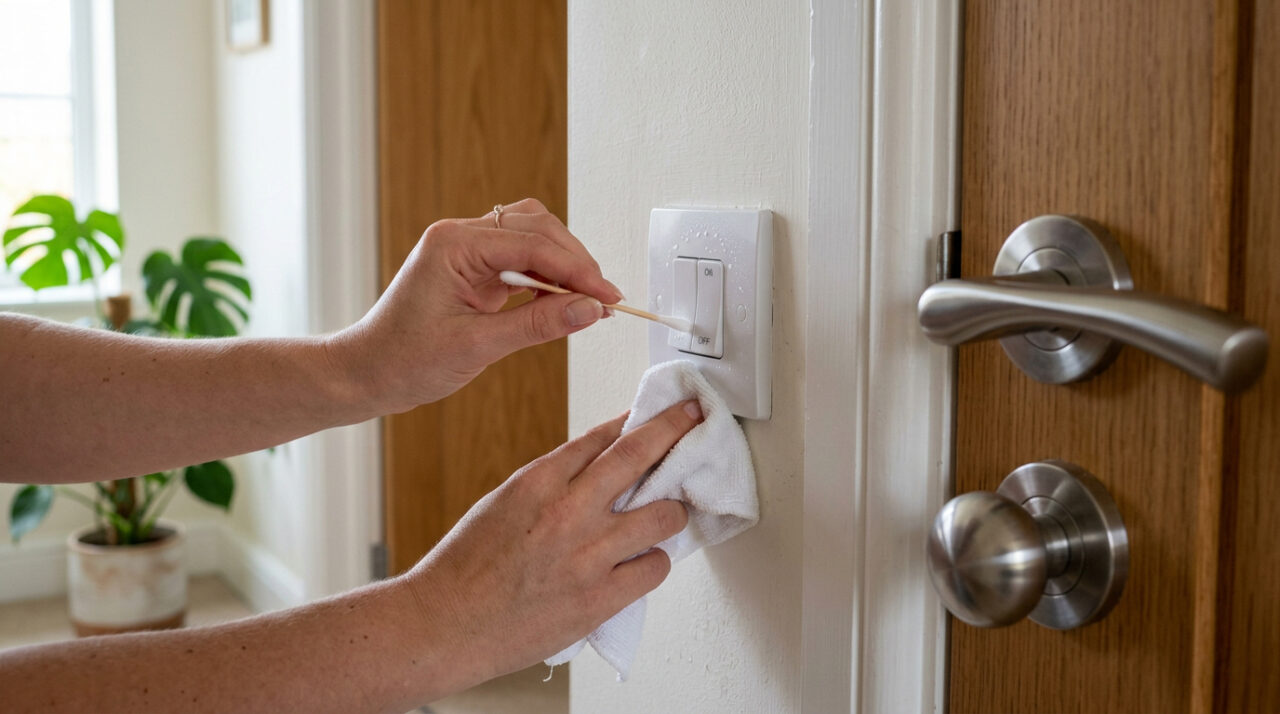 Passar álcool no interruptor de luz: por que isso é recomendado e para que serve