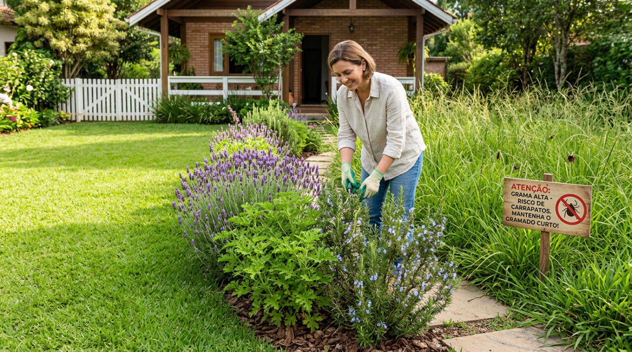 Essas plantas ajudam a afastar os carrapatos do seu jardim