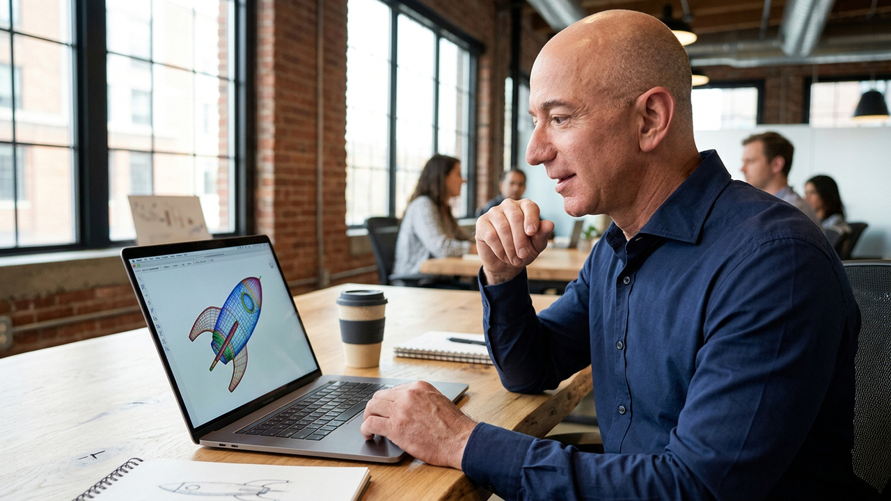 Jeff Bezos: “Você não cresce fazendo só o que é confortável.”